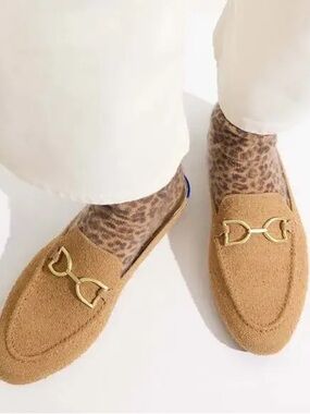 Rothy's Double Bit Bouclé Loafer Mule